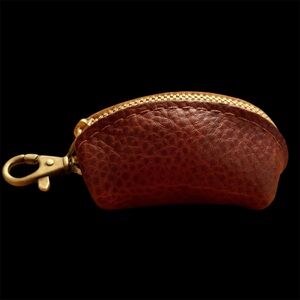 PORTLAND LEATHER Taco Keychain Nutmeg